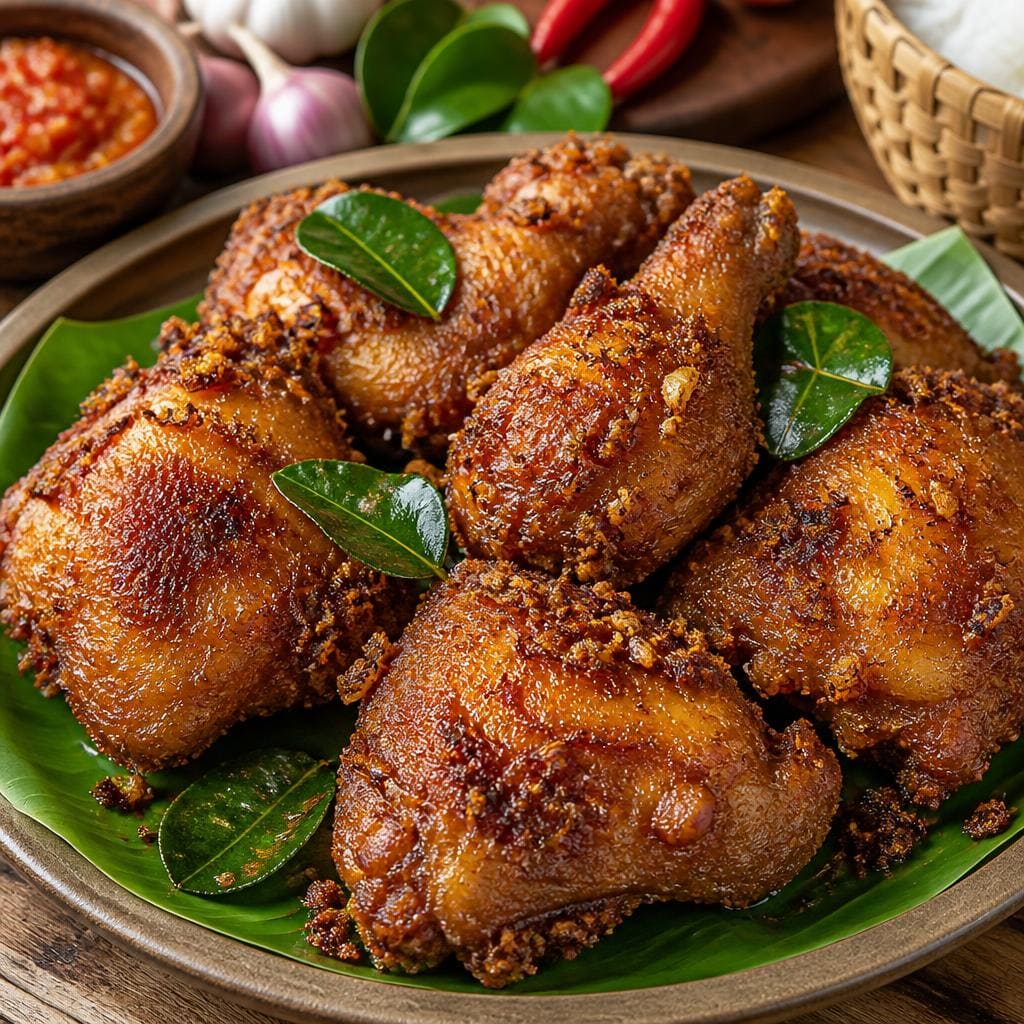 Ayam Goreng Terasi dari kategori lauk Gopek House